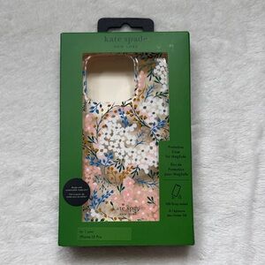 Kate Spade IPhone 15 Pro Floral Phone Case MagSafe
